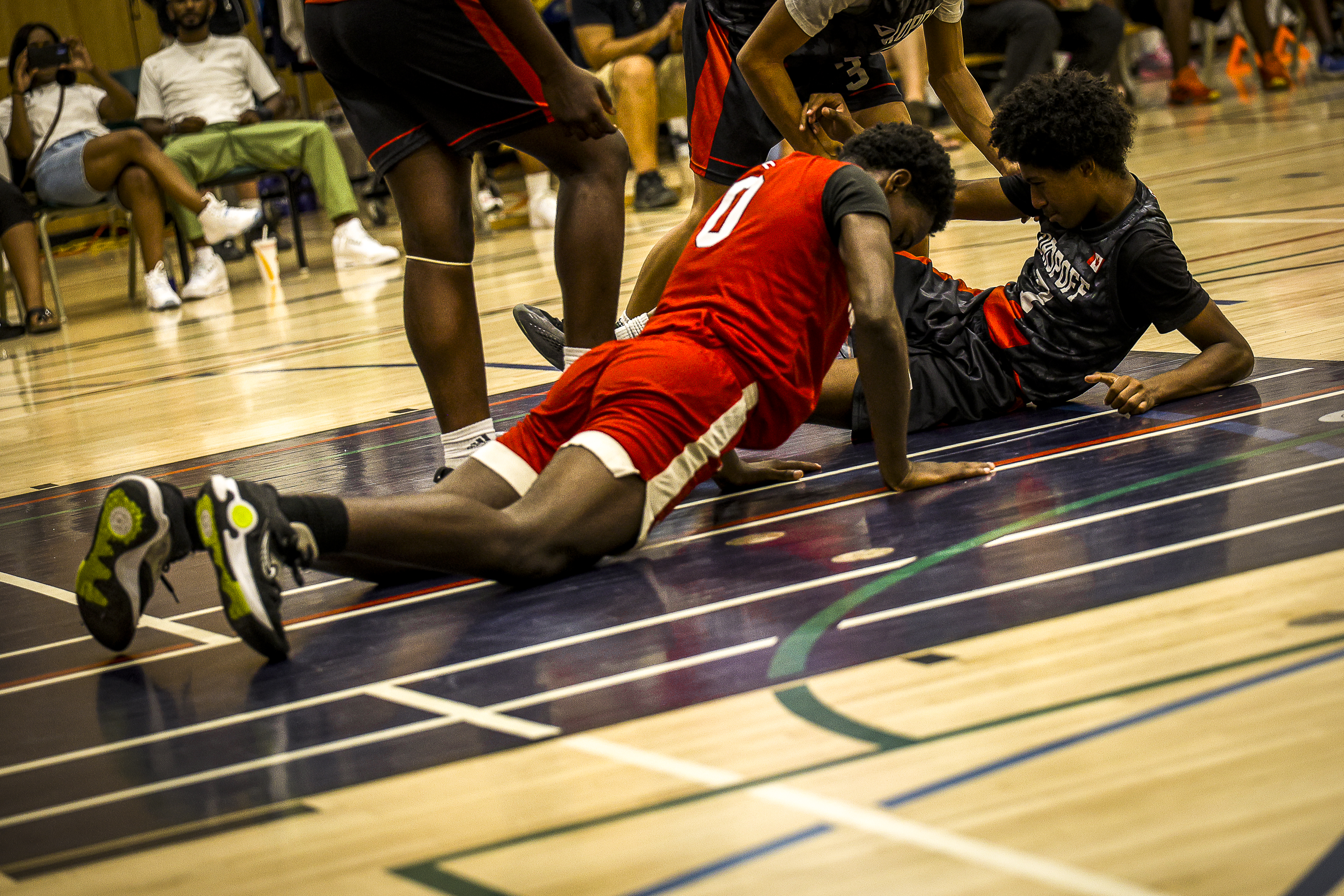 Red Rush basketball 